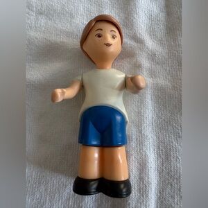Little Tikes Dollhouse Family BOY WITH WHITE SHIRT, BLUE SHORTS